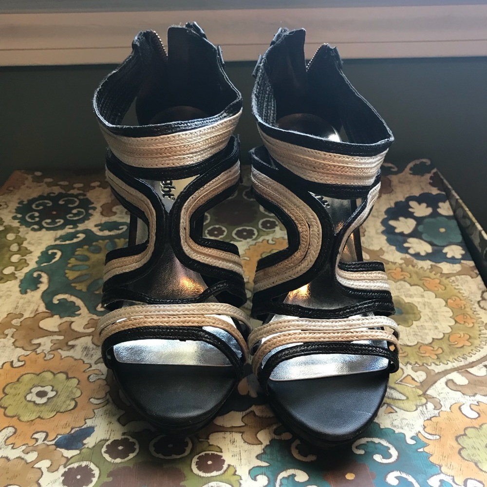 High heel sandals
